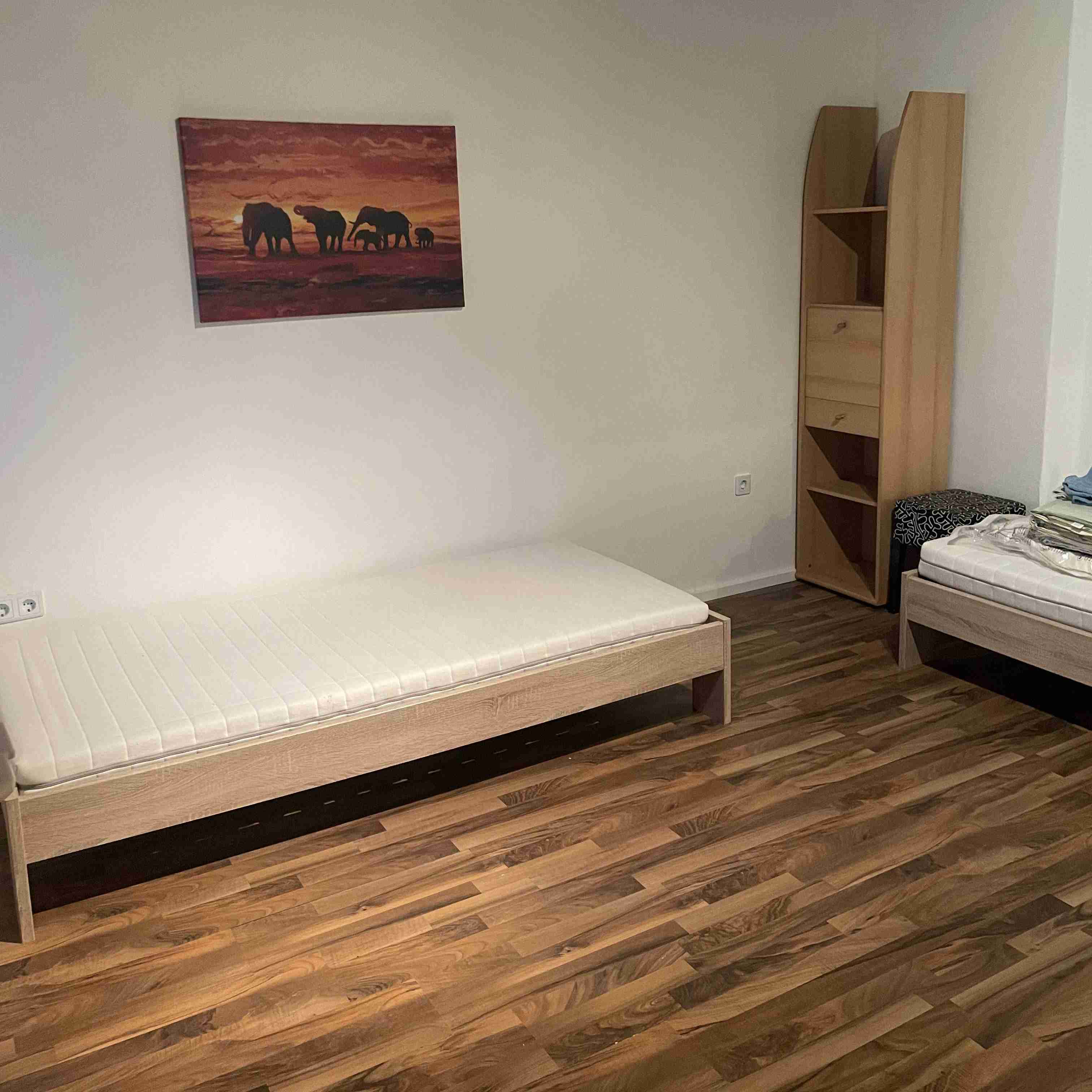 Monteurwohnung Rheine Schlafzimmer 1