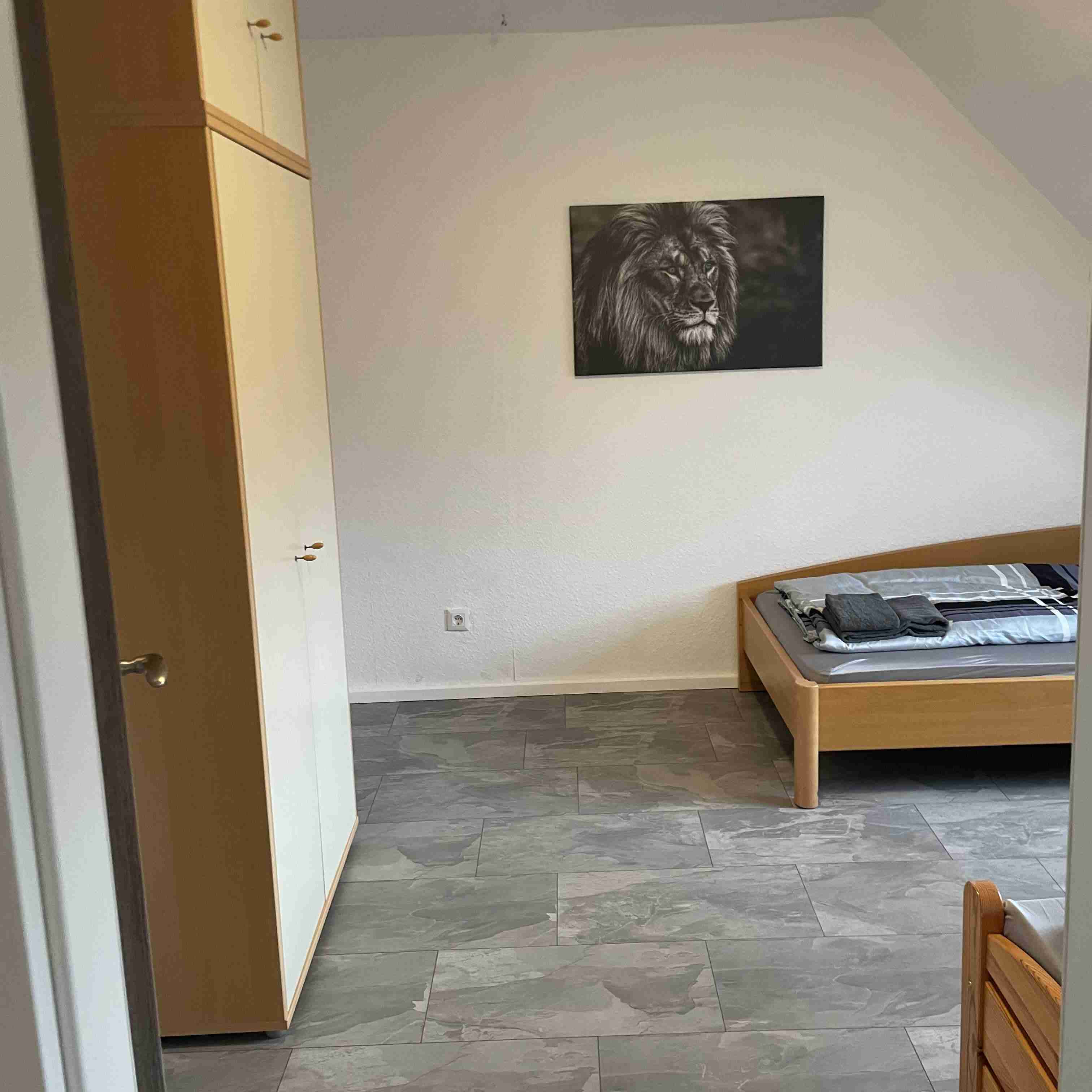 Monteurwohnung Rheine Schlafzimmer 5