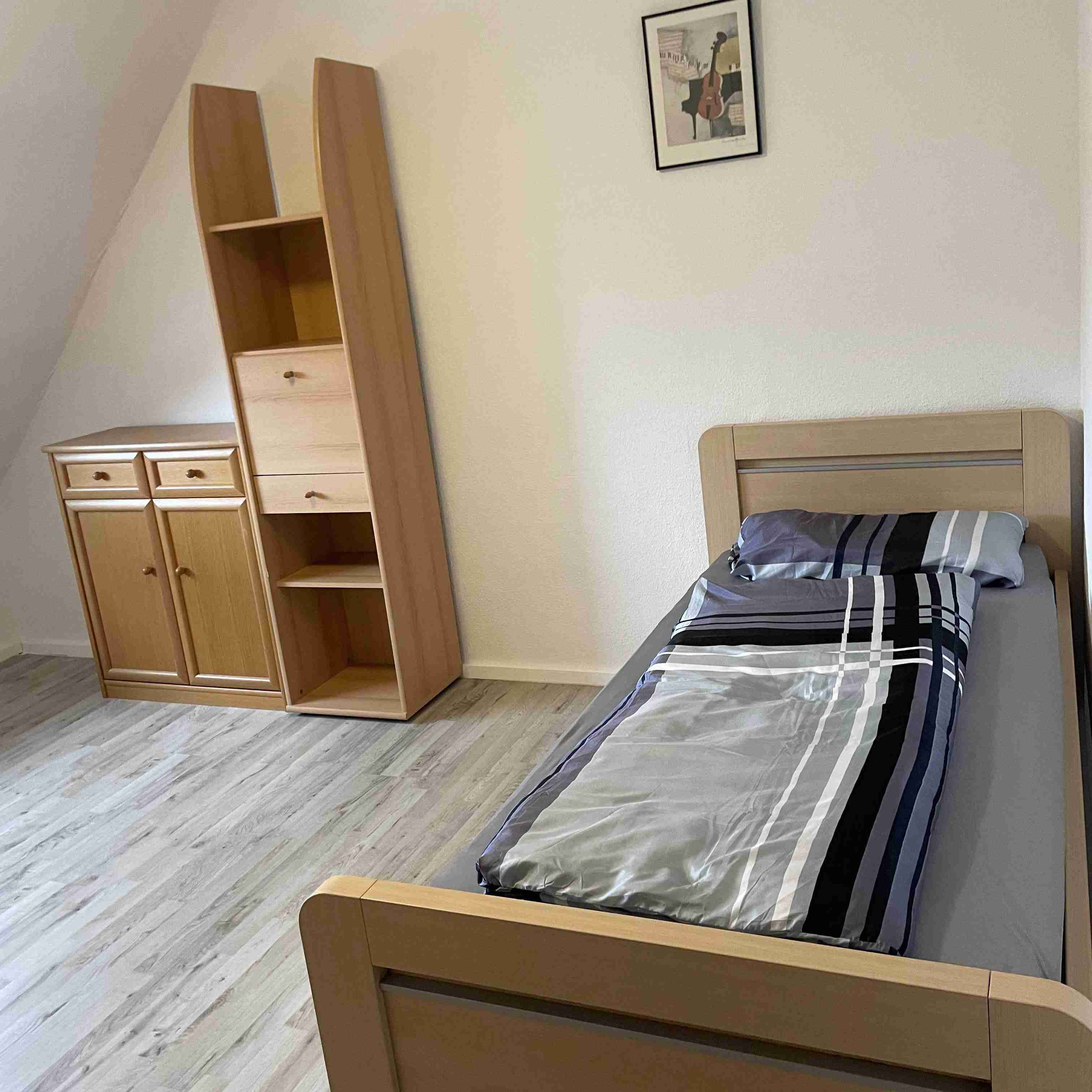 Monteurwohnung Rheine Schlafzimmer 7